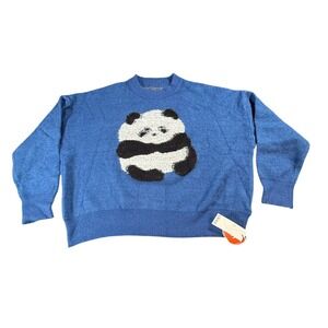 Cider Womens Sweater Size 3XL Panda Very‎ Soft NWT